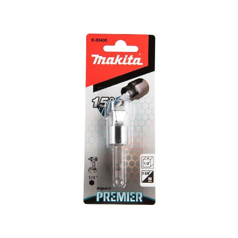 อะแดปเตอร์เข้ามุมบล็อก Makita E 03436 Impact Premier ขนาด 1 2 นิ้ว SQ