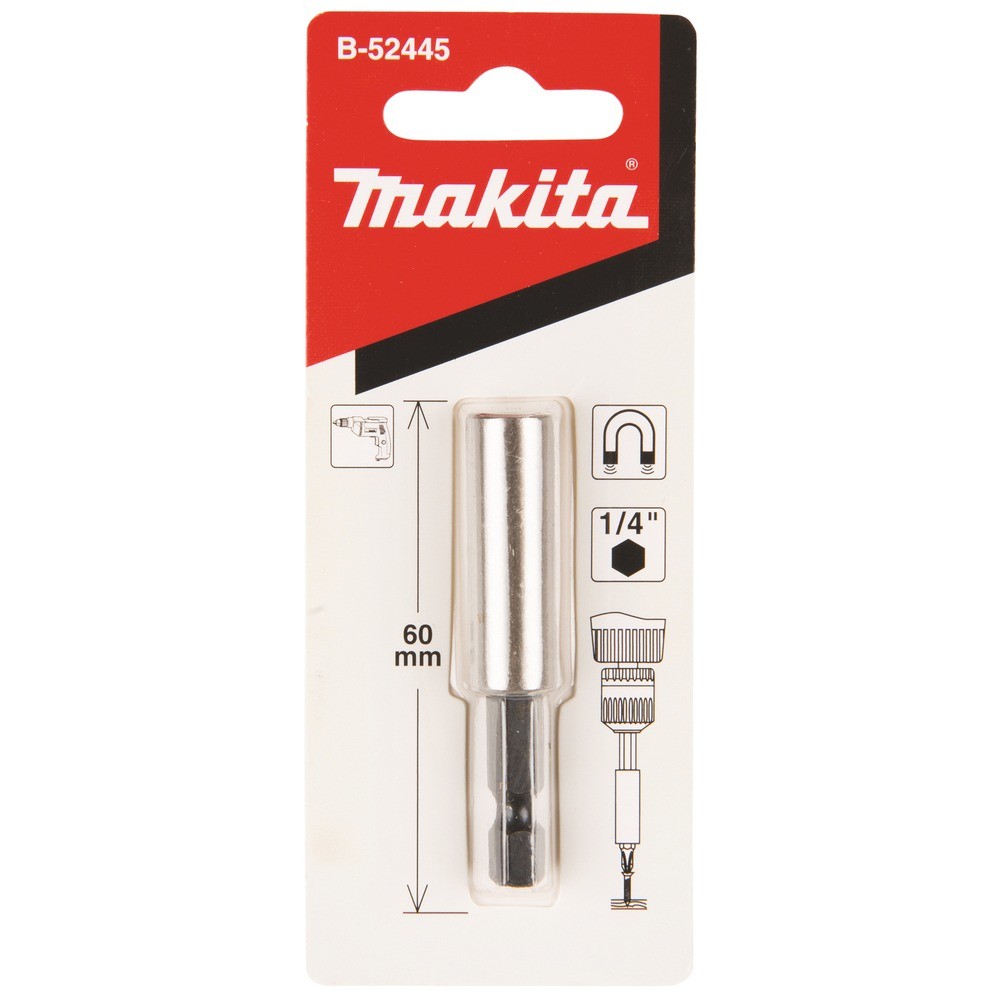 แกนแม่เหล็กจับดอก Makita B 52445 ยาว 60 มม 