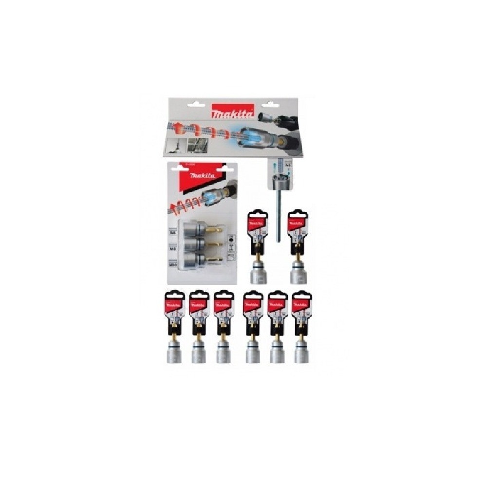 ชุดดอกขันสตัด Makita B 43022 ขนาด 66 มม   9 ดอก ชุด 