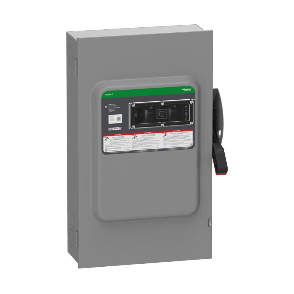 ตู้สแควร์ดี เซฟตี้สวิตช์ SCHNEIDER VHU364 แบบไม่มีฟิวส์ Type 1 200A 600V