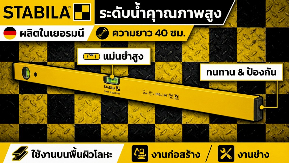 ทำไมถึงต้องมี ระดับน้ำ แม่เหล็ก จำเป็นจริงหรอ หรือแค่สะดวก