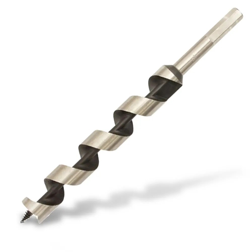 ดอกเจาะไม้ Auger แบบเดือยเดี่ยว ก้านตรง Makita D 07428 ขนาด 24×250×180 มม 