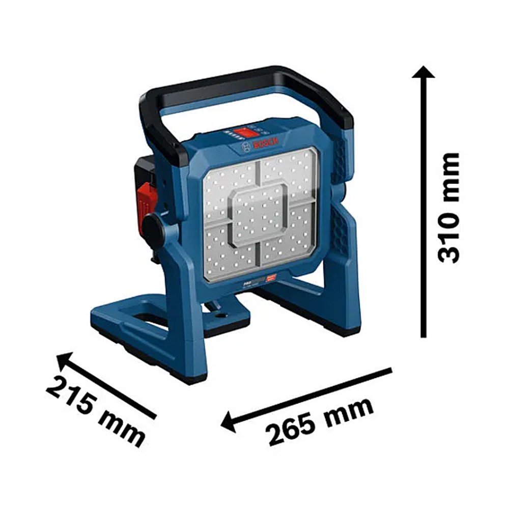 ไฟส่องสว่างไร้สาย BOSCH GLI18V 5000 Pro Heavy Duty ความสว่างสูงสุด 5000 ลูเมน  ตัวเปล่า  