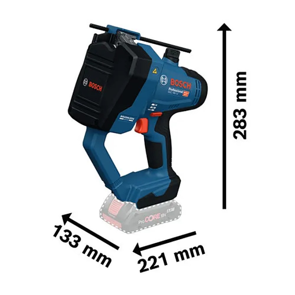 เครื่องตัดสตัดไร้สาย BOSCH GGC 18V 12 Professional 06019M8080  ตัวเปล่า 