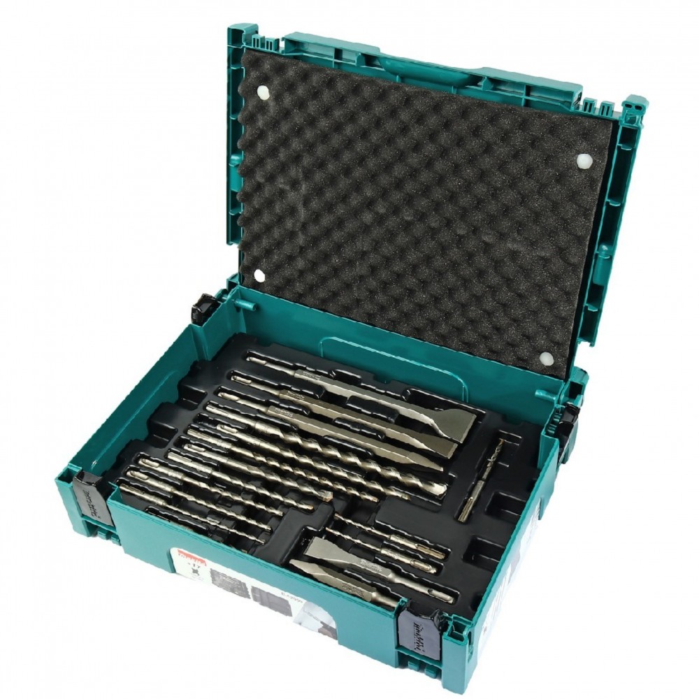 ชุด MAKPAC ดอก SDS PLUS MAKITA รุ่น B 52059 จำนวน 17 ชิ้น