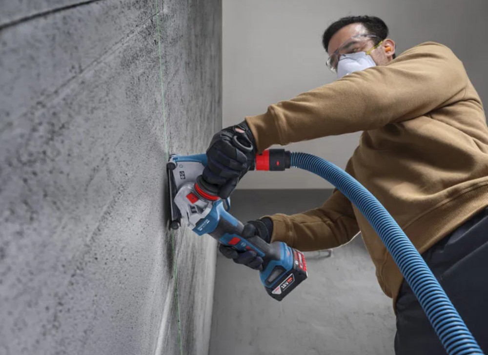 เครื่องเจียรไร้สาย BOSCH GWS 18V 11 PS Professional ขนาด 4 นิ้ว  ตัวเปล่า 