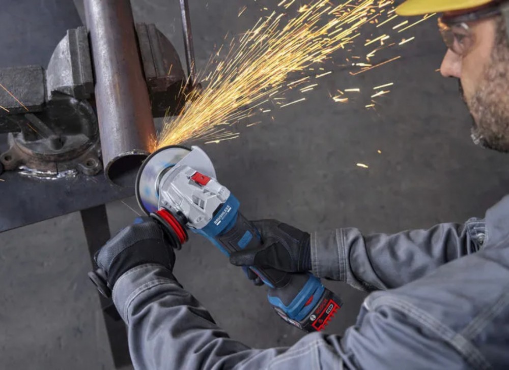 เครื่องเจียรไร้สาย BOSCH GWS 18V 11 PS Professional ขนาด 4 นิ้ว  ตัวเปล่า 