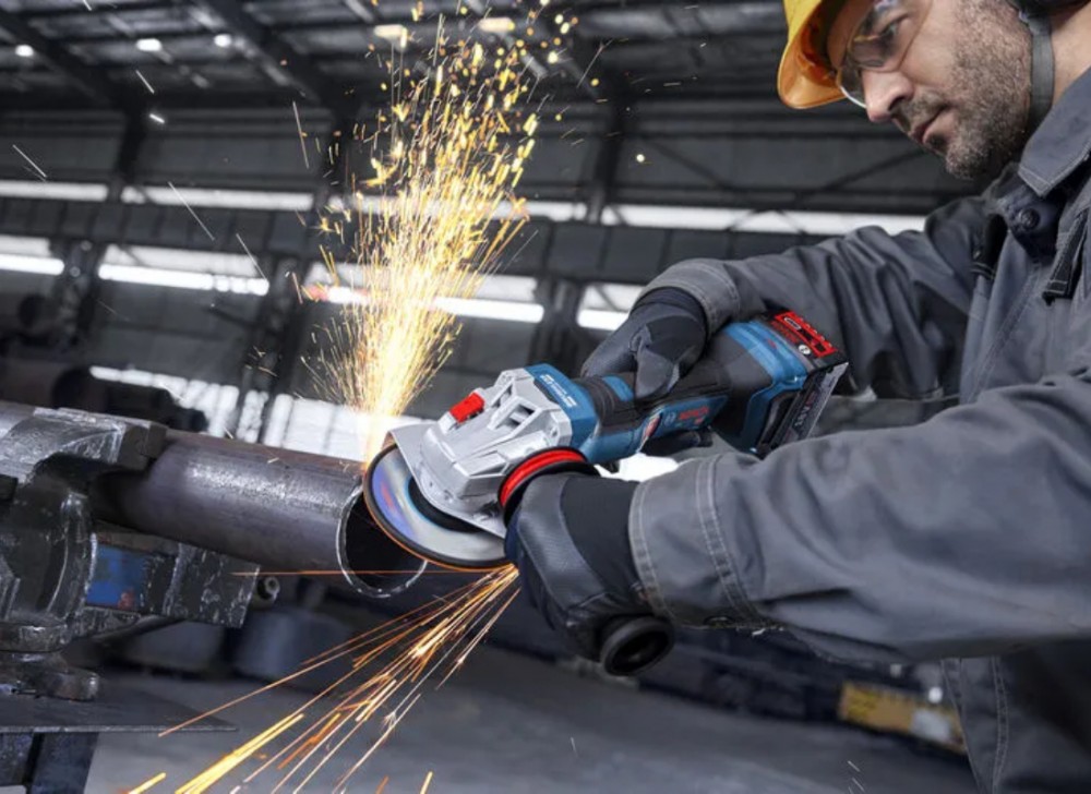 เครื่องเจียรไร้สาย BOSCH GWS 18V 11 PS Professional ขนาด 4 นิ้ว  ตัวเปล่า 