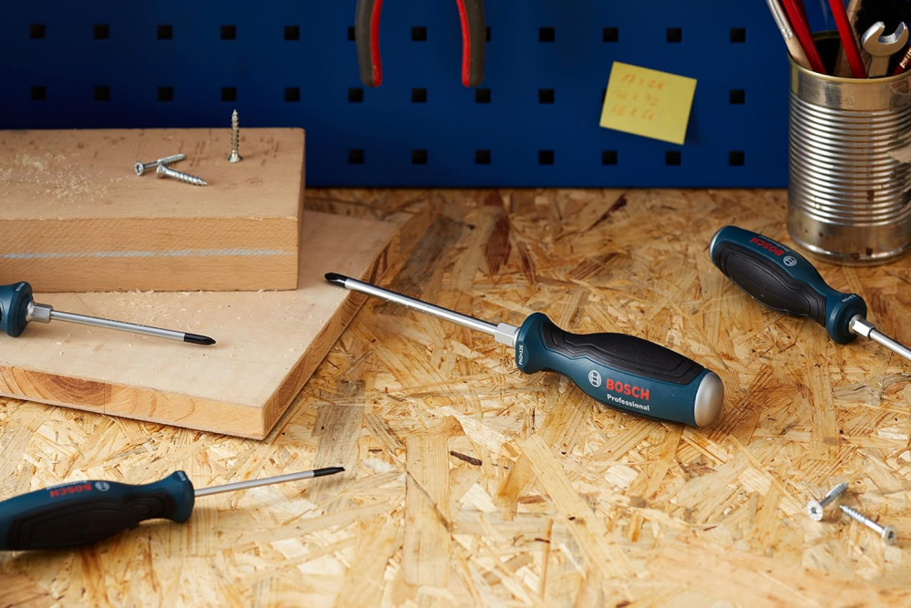 ชุดดอกไขควง BOSCH 1 600 A01 6BF SL PH ชุด 6 ชิ้น