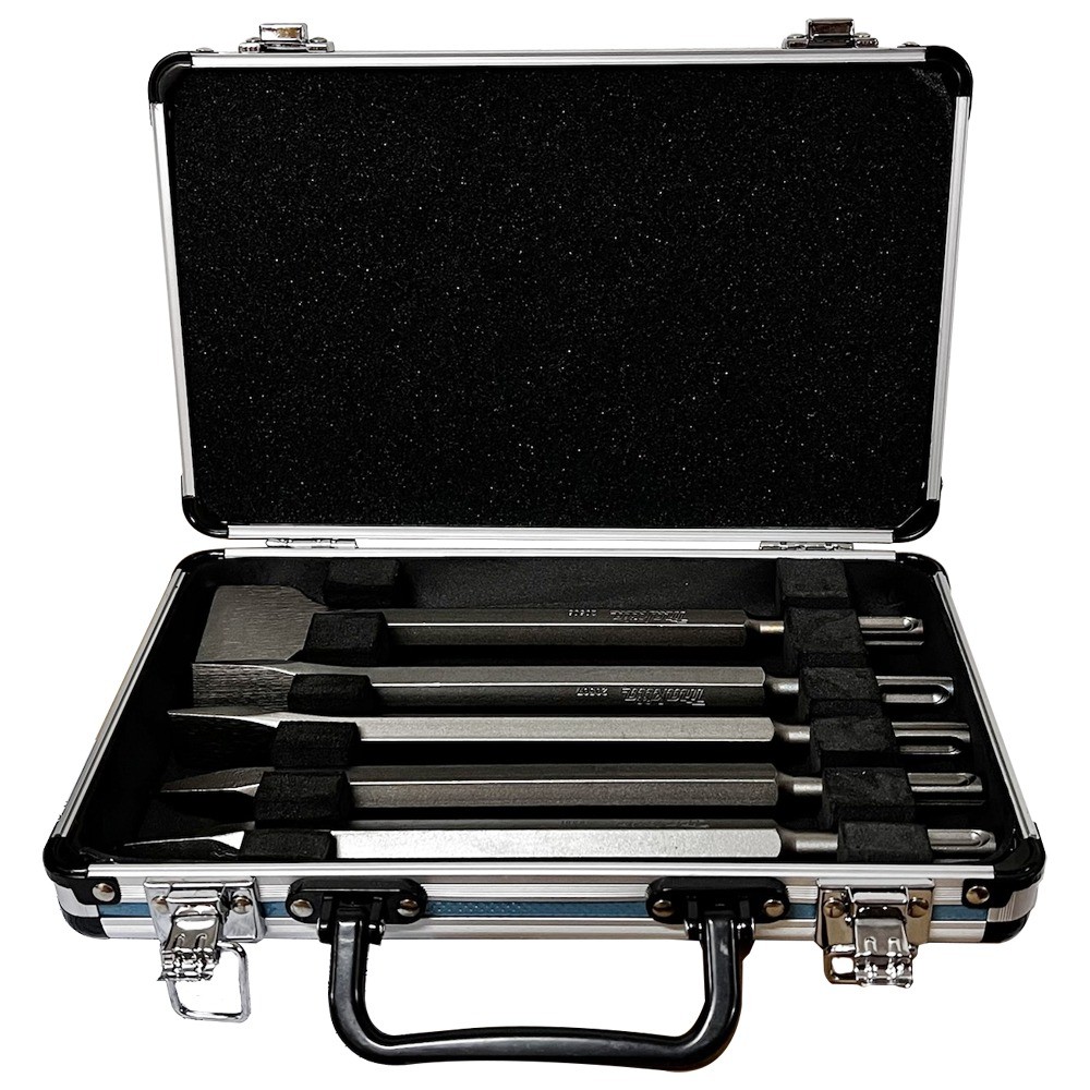 ชุดดอกสกัด SDS PLUS MAKITA รุ่น D 42070  ปลายแหลม แบน และแซะ  5 ดอก ชุด