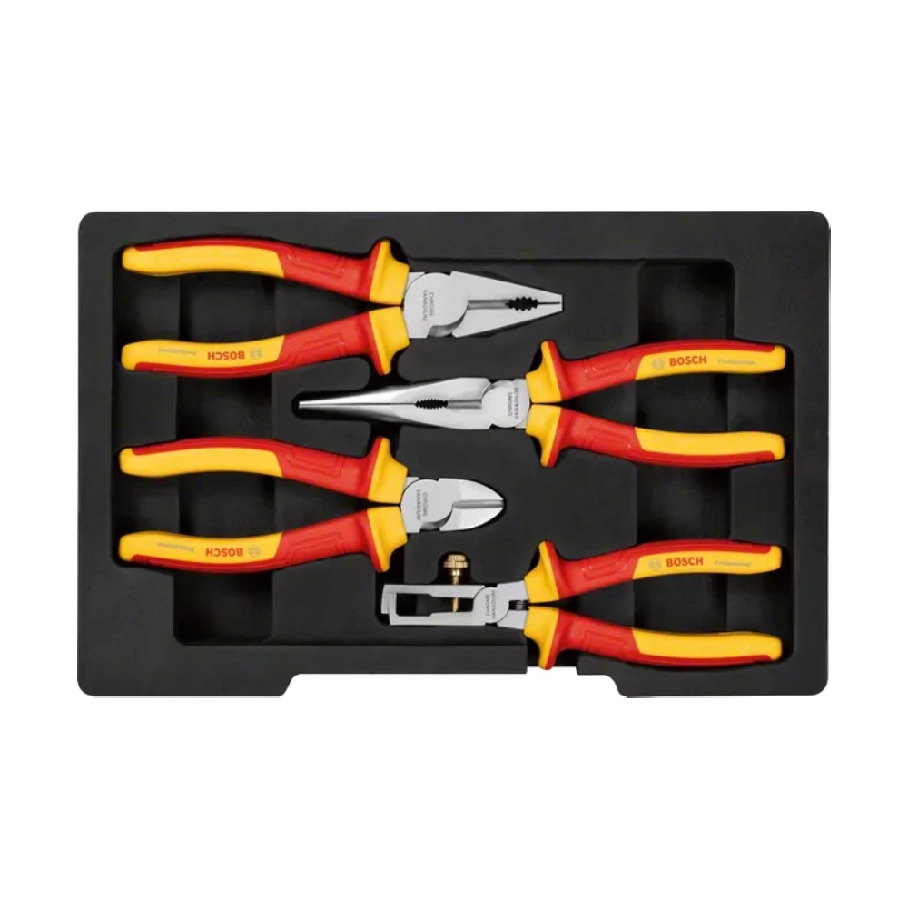 ชุดคีม VDE BOSCH 1 600 A02 NG1  4 ชิ้น 