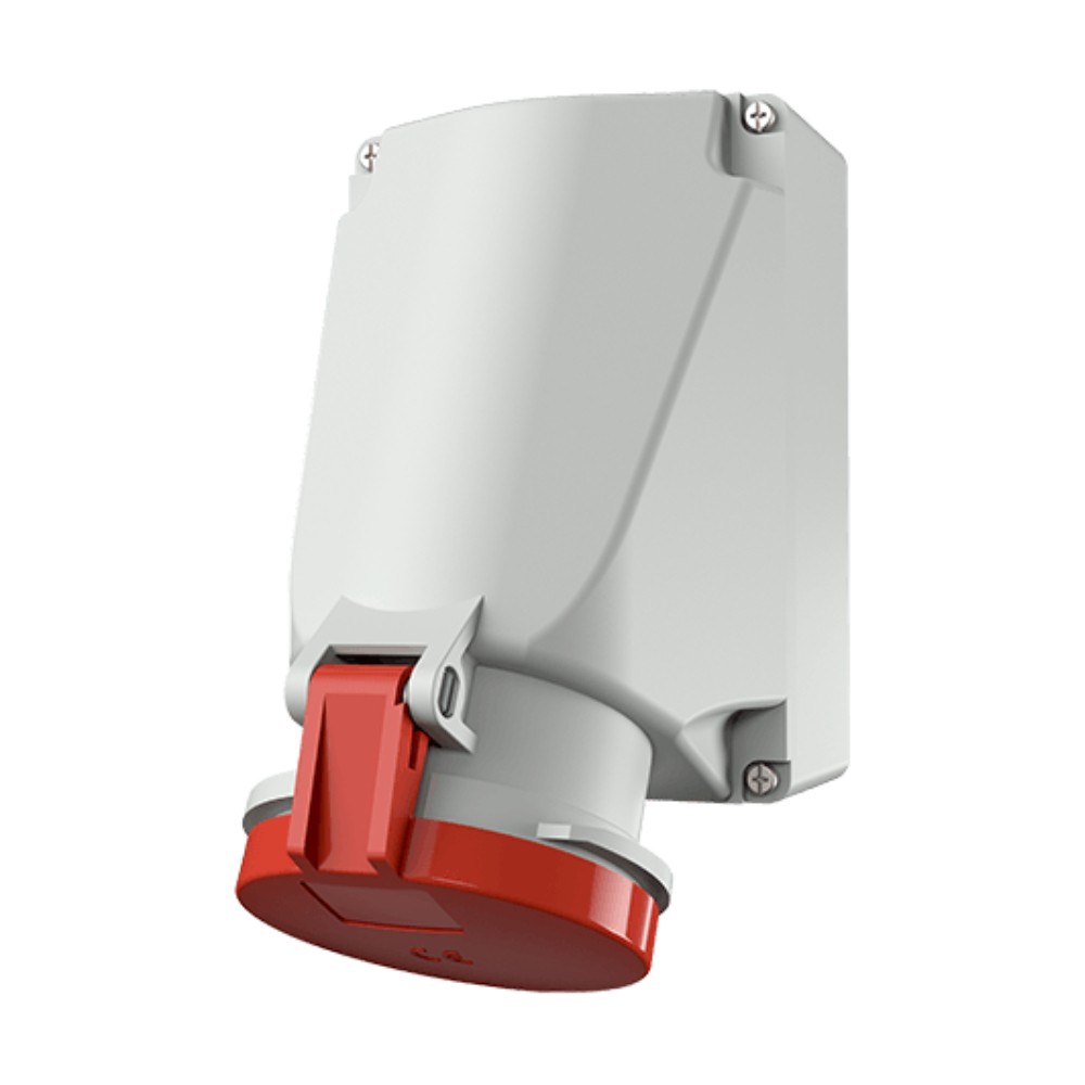 ปลั๊กตัวเมียติดผนัง MENNEKES 1141A กระแส 63A ประเภทขั้ว 4P  3P E  IP44 แรงดัน 400V