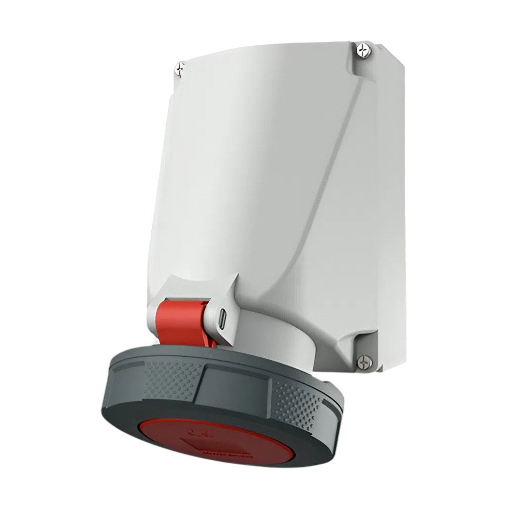 ปลั๊กตัวเมียติดผนัง MENNEKES 132A กระแส 63A ประเภทขั้ว 4P  3P E  IP67 แรงดัน 400V