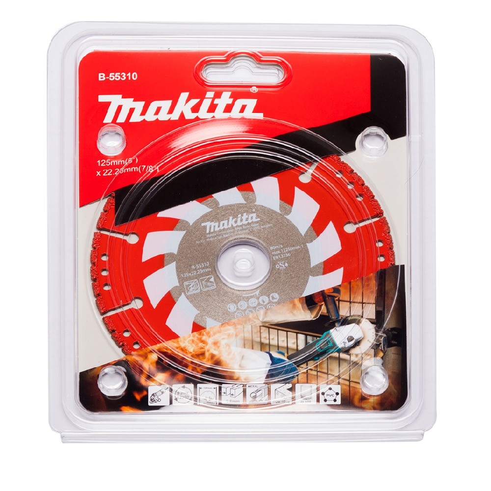 ใบเพชรตัดเอนกประสงค์ สำหรับงานกู้ภัย MAKITA B 55310 ขนาด 5 นิ้ว