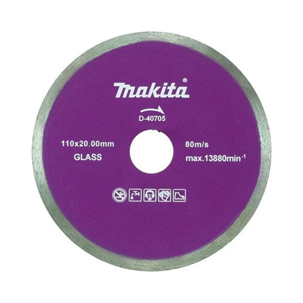 ใบเพชรตัดกระจก MAKITA D 40705 ขนาด 110×1 2×5×20 มม 