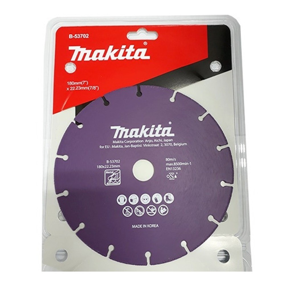 ใบเพชรตัดโลหะ VB MAKITA B 53702 ขนาด 180×1 3×22 23 มม 