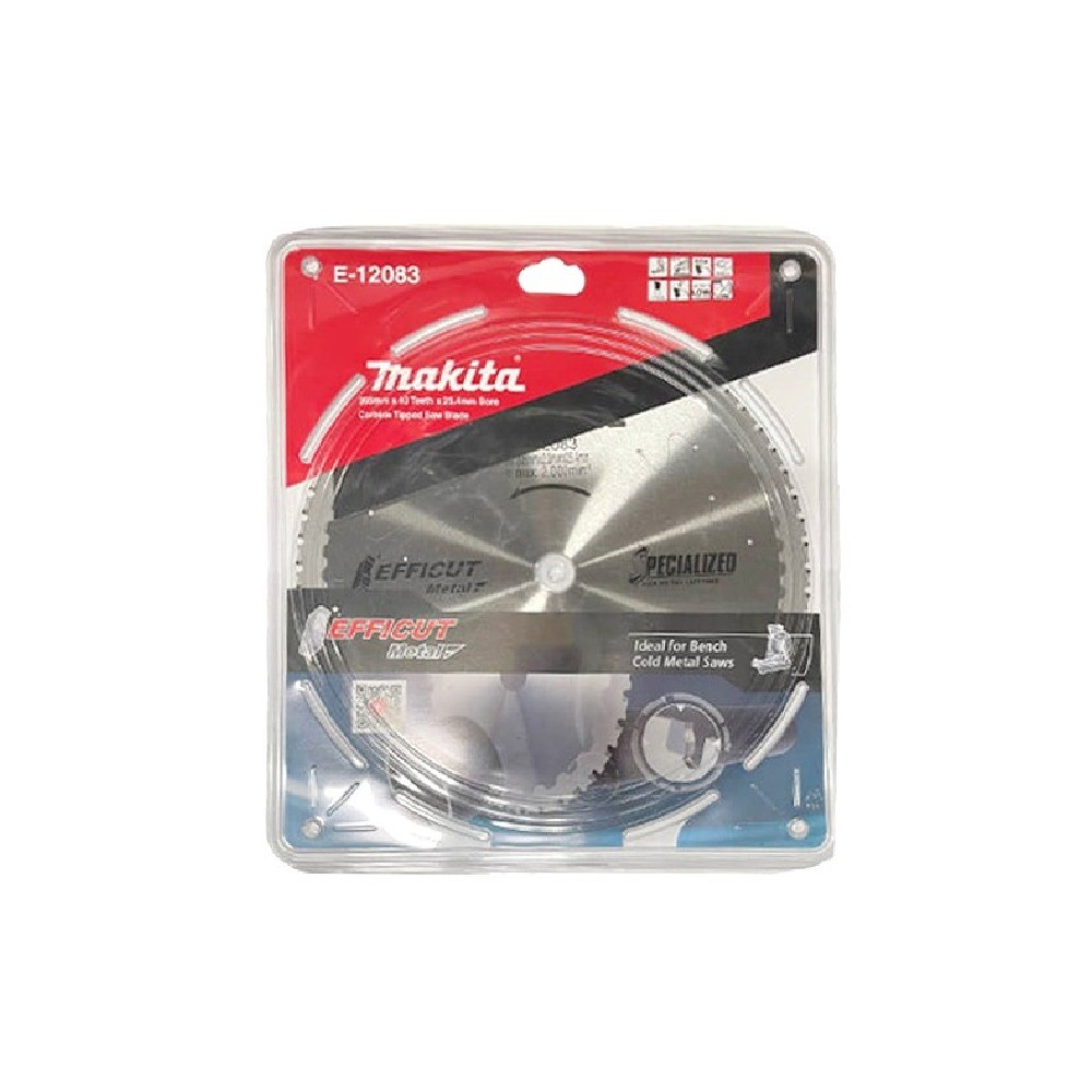 ใบเลื่อยวงเดือน TCT ตัดโลหะ MAKITA E 12083 ขนาด 305×25 4 มม  63 ฟัน
