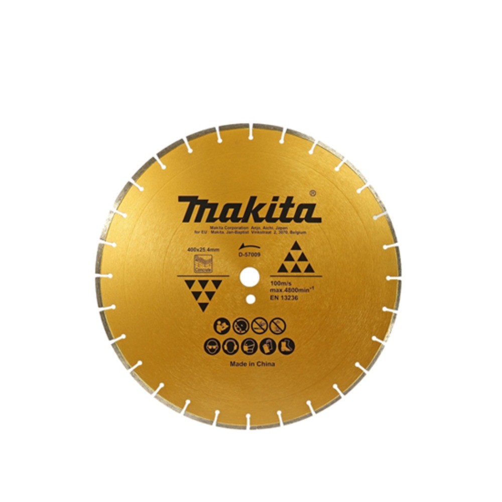 ใบเพชรเลเซอร์ MAKITA D 57009 ขนาด 16 นิ้ว  400×25 4×3 มม  