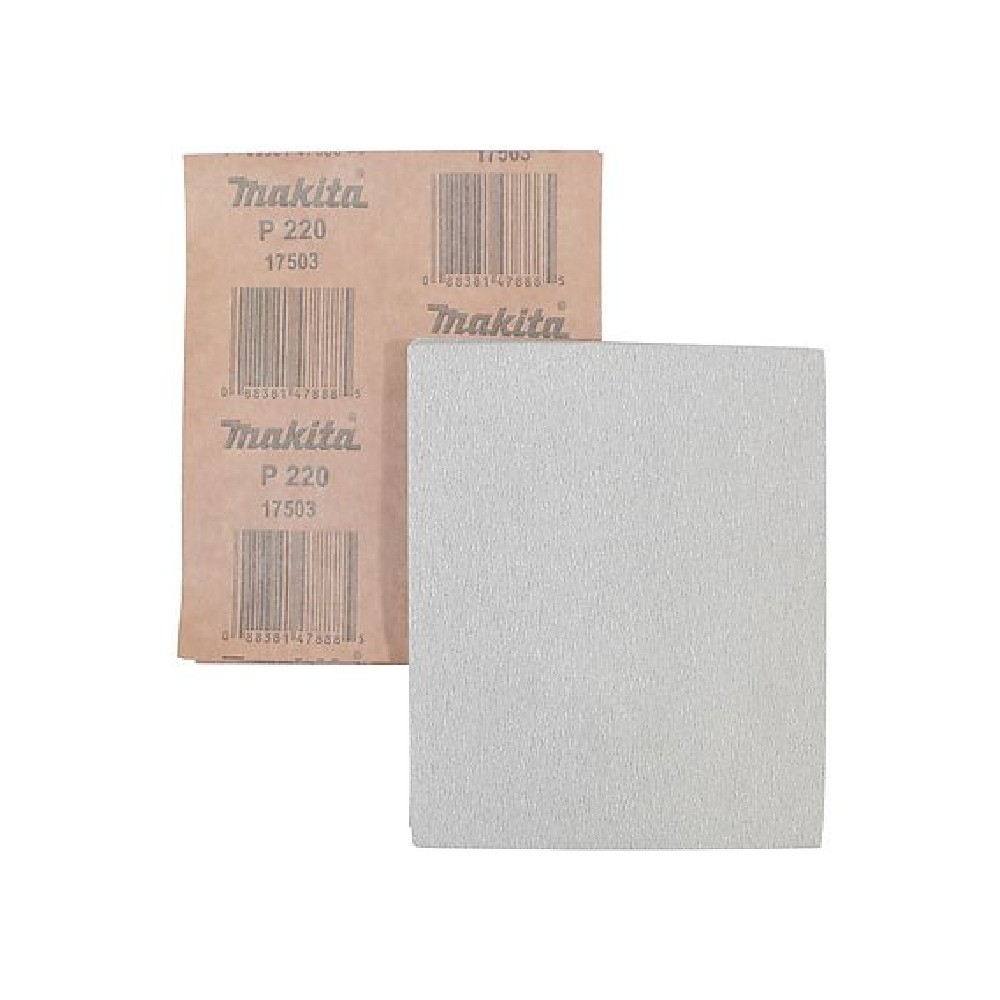 กระดาษทรายเอนกประสงค์ 220 MAKITA D 60741 ขนาด 230×280 มม 