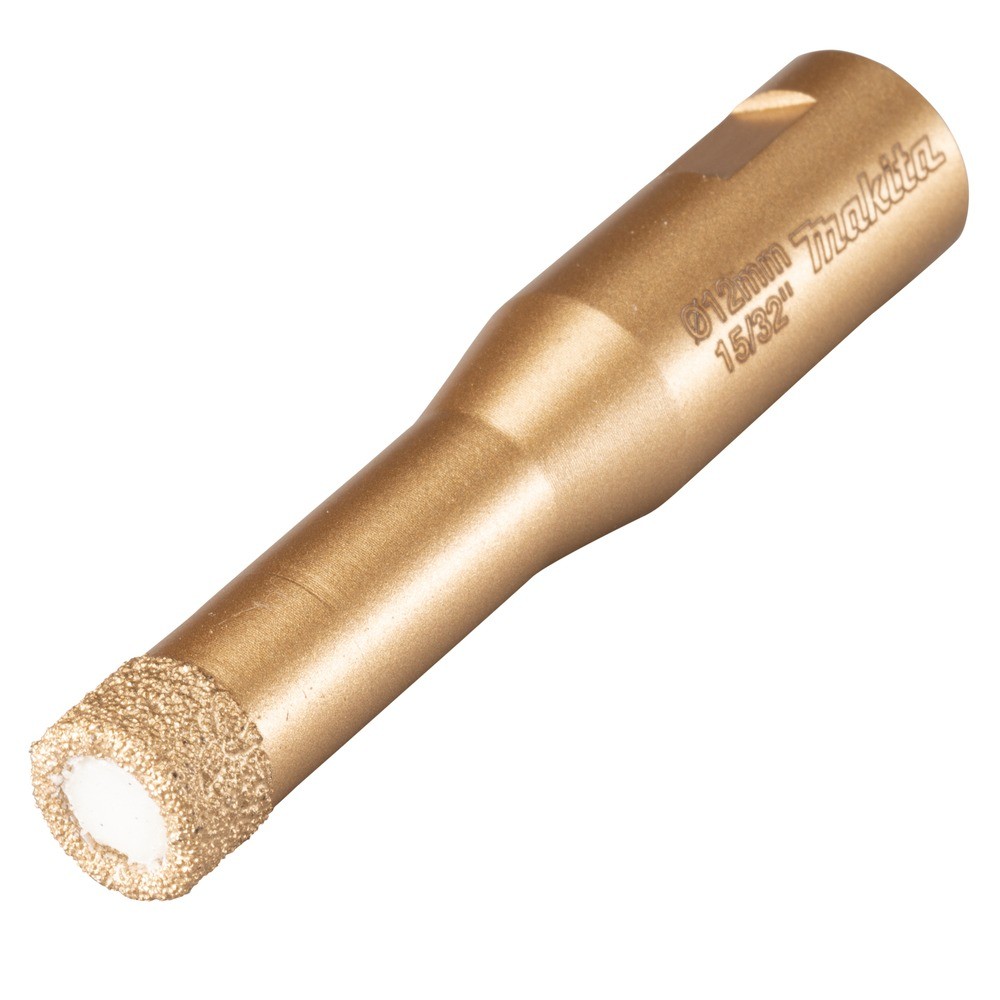 โฮลซอว์ MAKITA รุ่น D 75100 สำหรับเจาะกระเบื้อง ทรงกระบอก ขนาด 12 มม  เกลียว M10×1 5