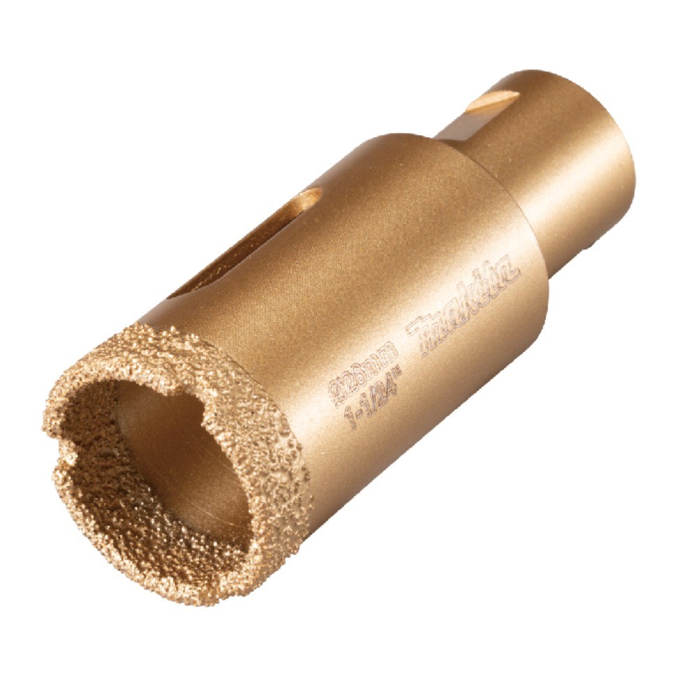 โฮลซอว์ MAKITA รุ่น D 75166 สำหรับเจาะกระเบื้อง ทรงกระบอก ขนาด 26 มม  เกลียว M10×1 5