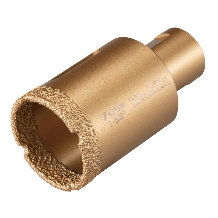 โฮลซอว์  MAKITA รุ่น D 75172 สำหรับเจาะกระเบื้อง ทรงกระบอก ขนาด 32 มม  เกลียว M10×1 5