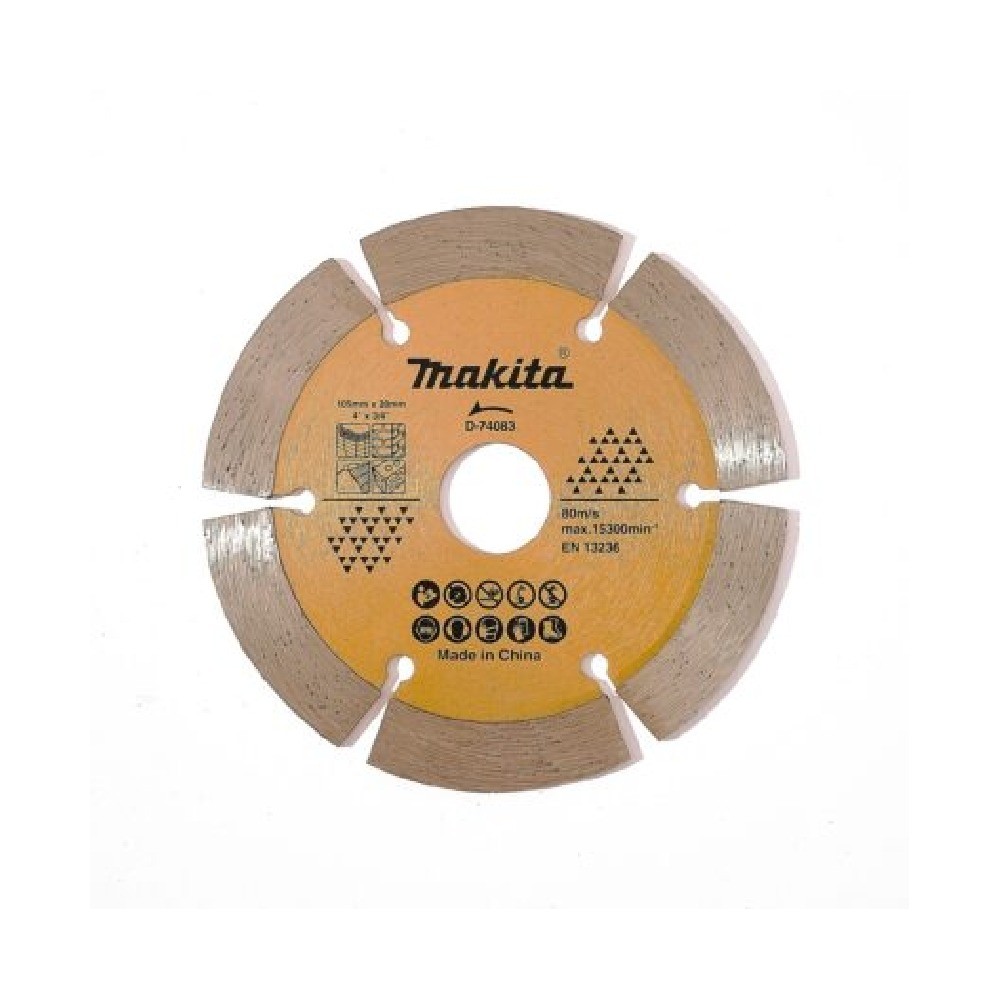 ใบตัดเพชรอเนกประสงค์ MAKITA D 74083 ขนาด 105×12×20 มม 