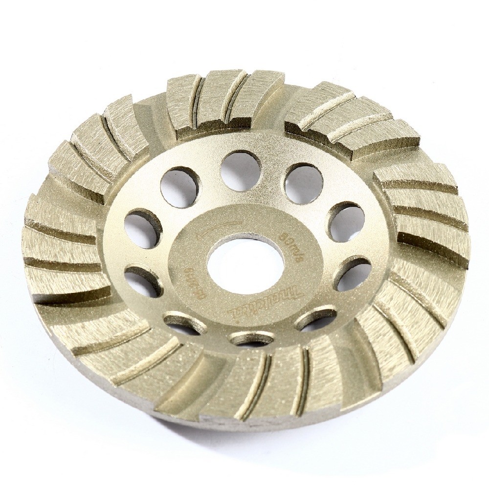 ใบเจียรเพชรถ้วยเทอร์โบ MAKITA D 66721 ขนาด 125×15×4 5×22 23 มม 
