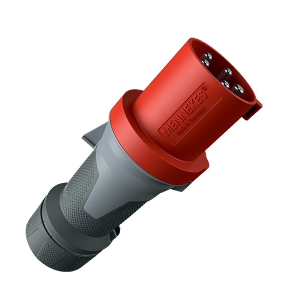 พาวเวอร์ปลั๊กตัวผู้ MENNEKES 13112 PowerTOP Xtra R กระแส 63A ประเภทขั้ว 5P  3P N E  IP54 แรงดัน 400V