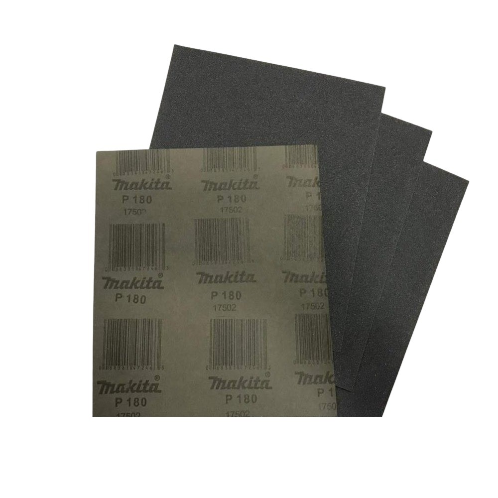 กระดาษทรายขัดปูน 180 MAKITA D 56655 ขนาด 230×280 มม 