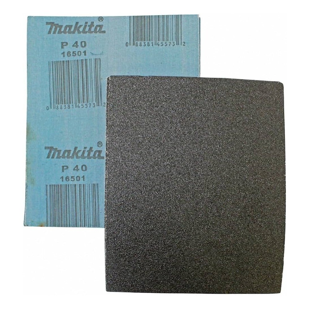 กระดาษทรายขัดเหล็ก 40 MAKITA D 56683 ขนาด 230×280 มม 