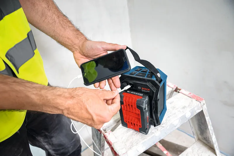 ลำโพงบลูทูธไร้สาย BOSCH 18V 1 C PRO GPB  ตัวเปล่า 
