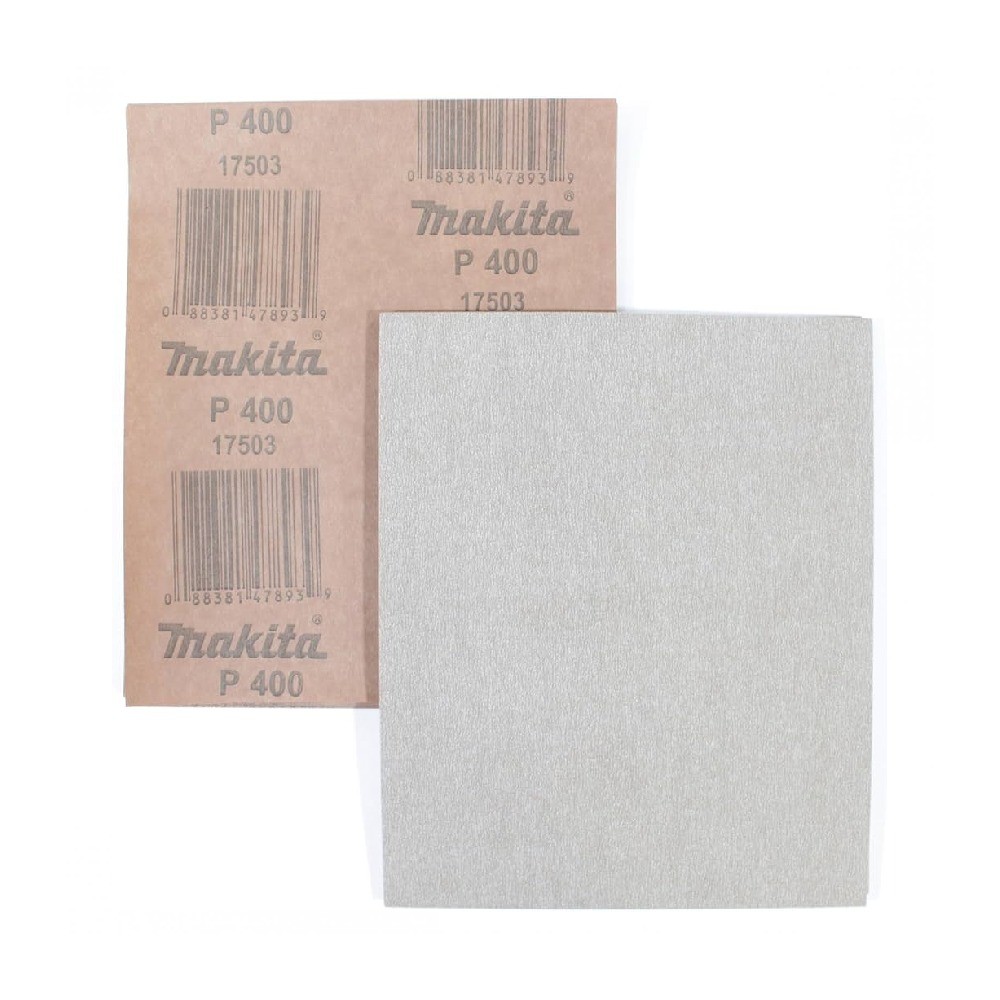 กระดาษทรายแผ่นเอนกประสงค์ 400 MAKITA D 60791 ขนาด 230×280 มม 