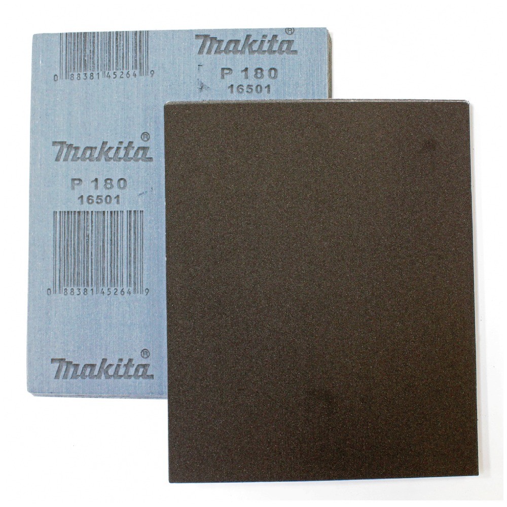 กระดาษทรายขัดเหล็ก 180 MAKITA D 56742 ขนาด 230×280 มม 