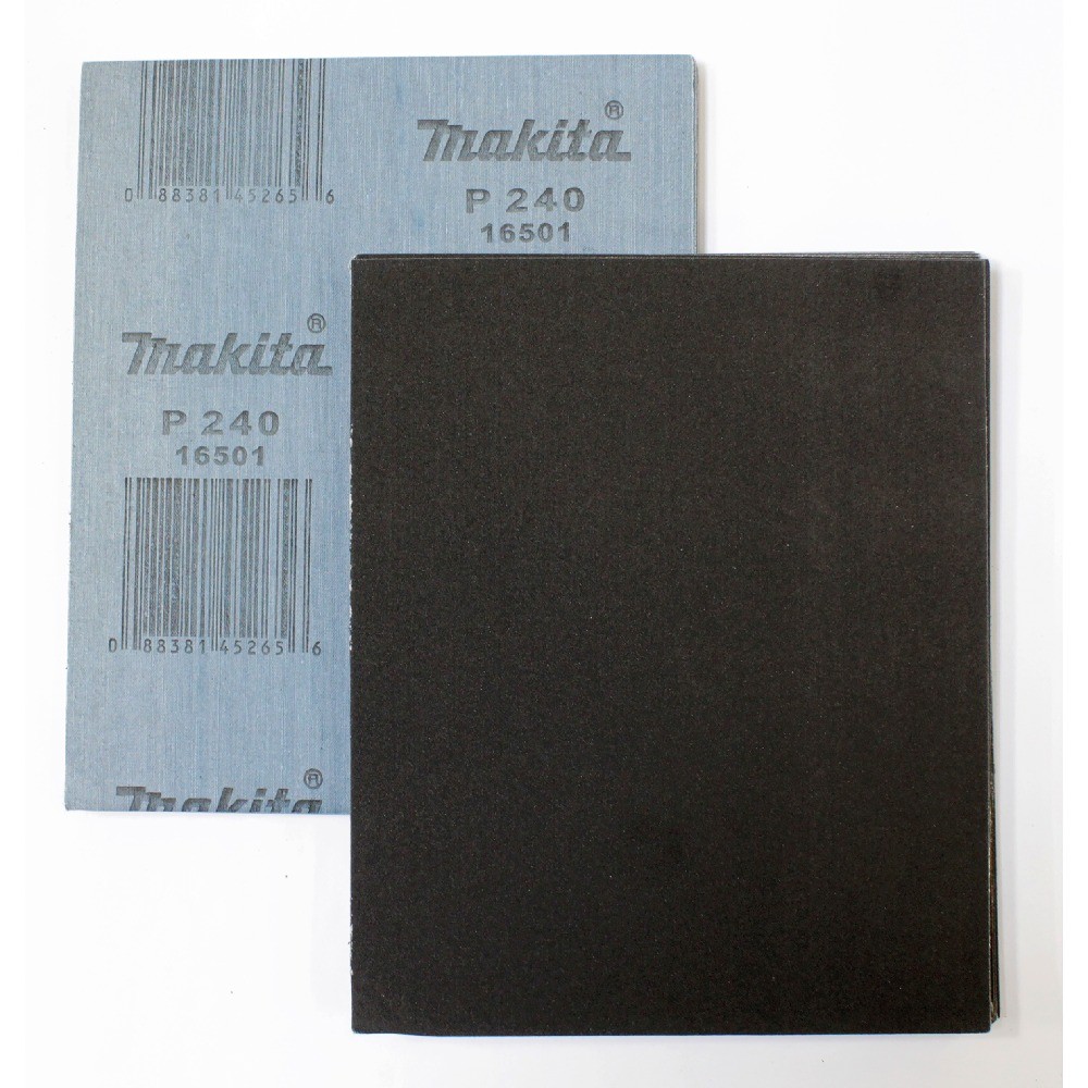กระดาษทรายขัดเหล็ก 240 MAKITA D 56758 ขนาด 230×280 มม 