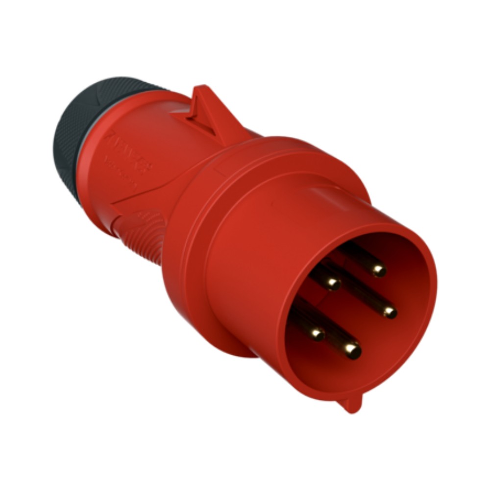 พาวเวอร์ปลั๊กตัวผู้ MENNEKES 13520 PowerTOP Xtra ระบบสกรู กระแส 32A ประเภทขั้ว 5P  3P N E  IP54 แรงดัน 400V