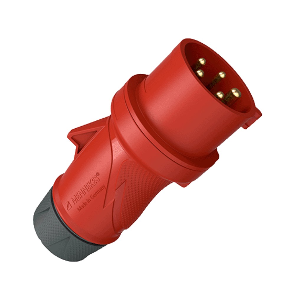 พาวเวอร์ปลั๊กตัวผู้ MENNEKES 13506 PowerTOP Xtra ระบบสกรู กระแส 16A ประเภทขั้ว 4P  3P E  IP54 แรงดัน 400V
