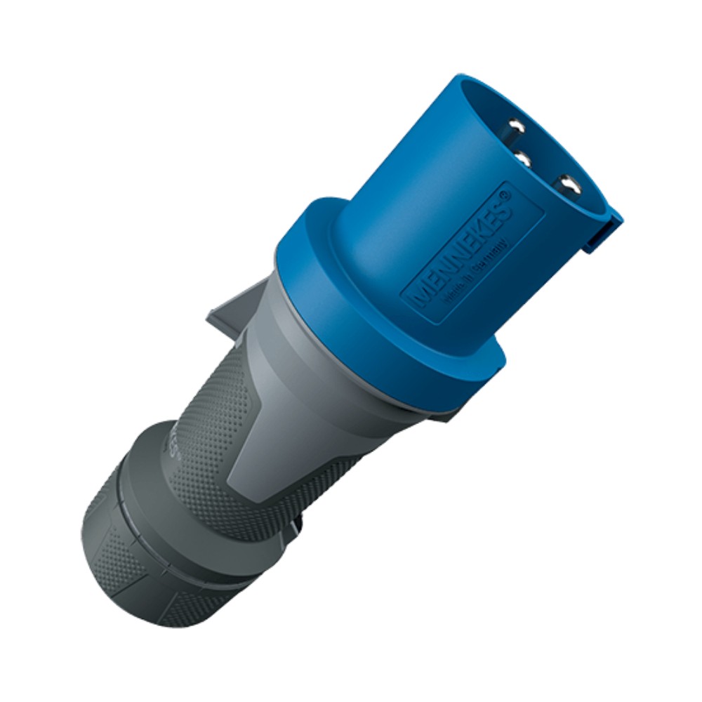 พาวเวอร์ปลั๊กตัวผู้ MENNEKES 13102 PowerTOP Xtra R กระแส 63A ประเภทขั้ว 3P  2P E  IP54 แรงดัน 230V
