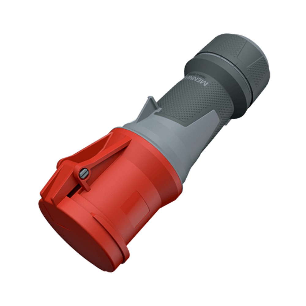 พาวเวอร์ปลั๊กตัวเมียกลางทาง MENNEKES 14112 PowerTOP Xtra กระแส 63A ประเภทขั้ว 5P  3P N E  IP54 แรงดัน 400V