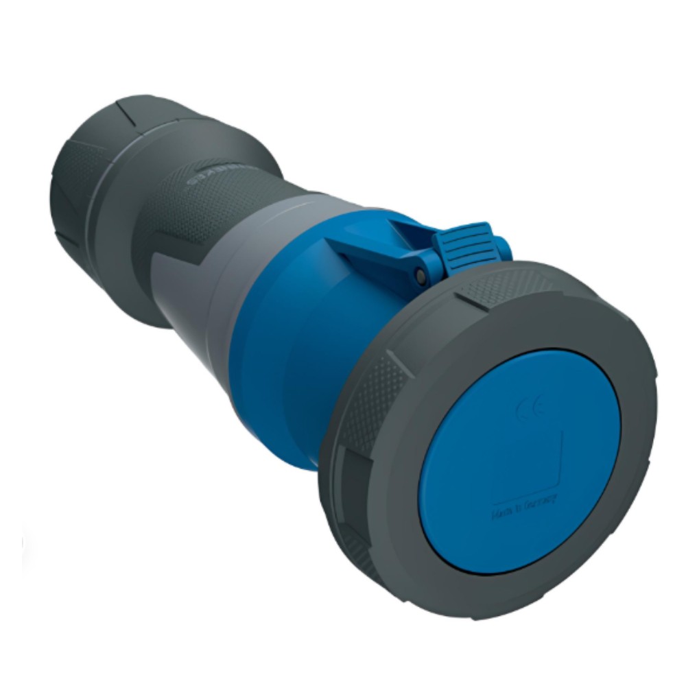 พาวเวอร์ปลั๊กตัวเมียกลางทาง MENNEKES 14216 PowerTOP Xtra กันน้ำ กระแส 125A ประเภทขั้ว 3P  2P E  IP67 แรงดัน 230V