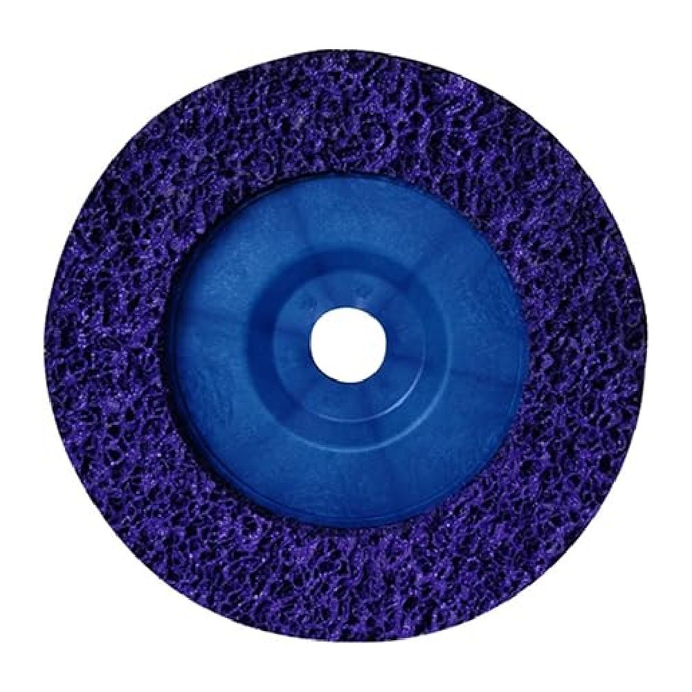 แผ่นขัดลอกผิว Strip Disc ไนลอน สีม่วง MAKITA B 36267 ขนาด 125×22 33 มม 