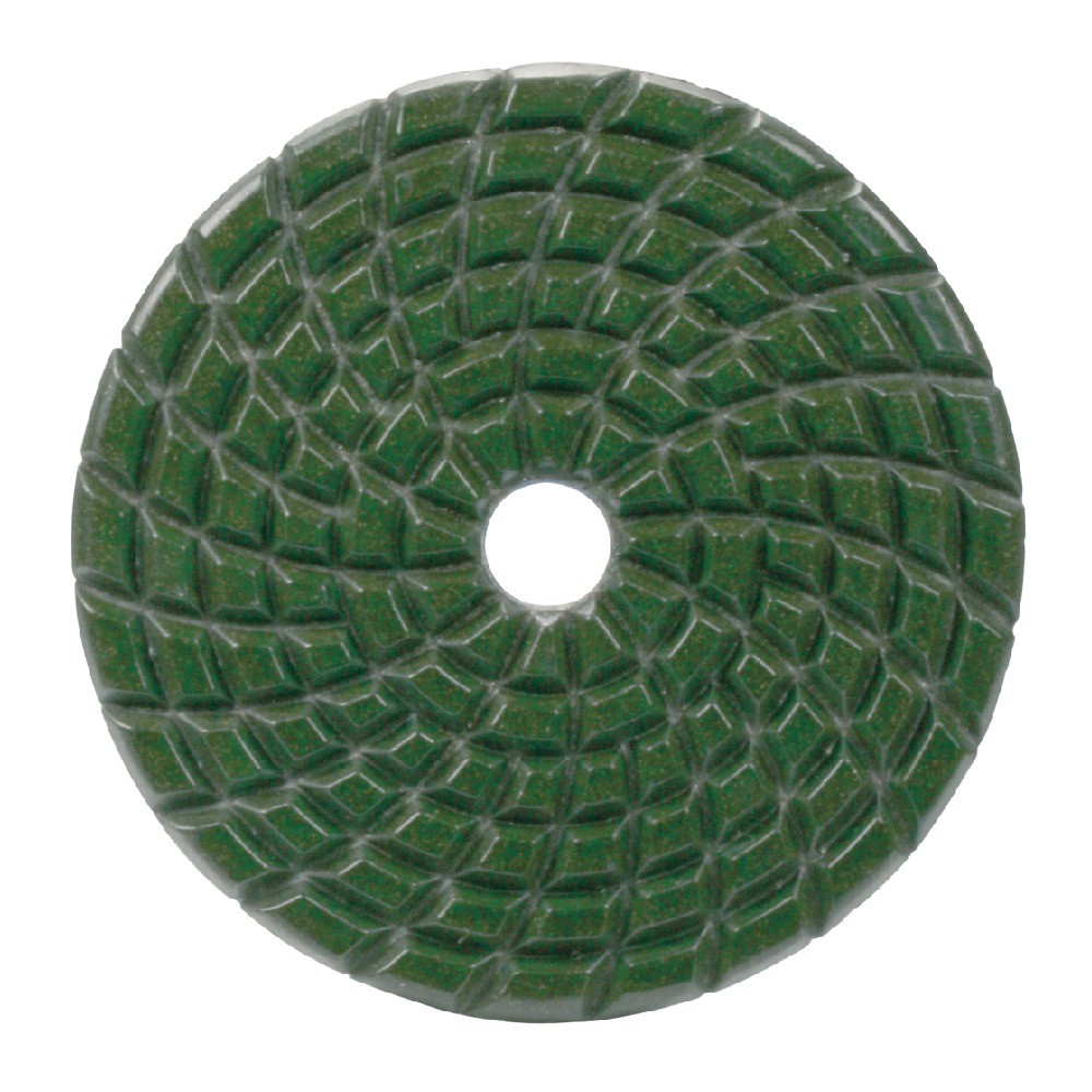 แผ่นขัดเงาเพชร Grid 800 MAKITA D 15621 ขนาด 100 มม   สีเขียวเข้ม 