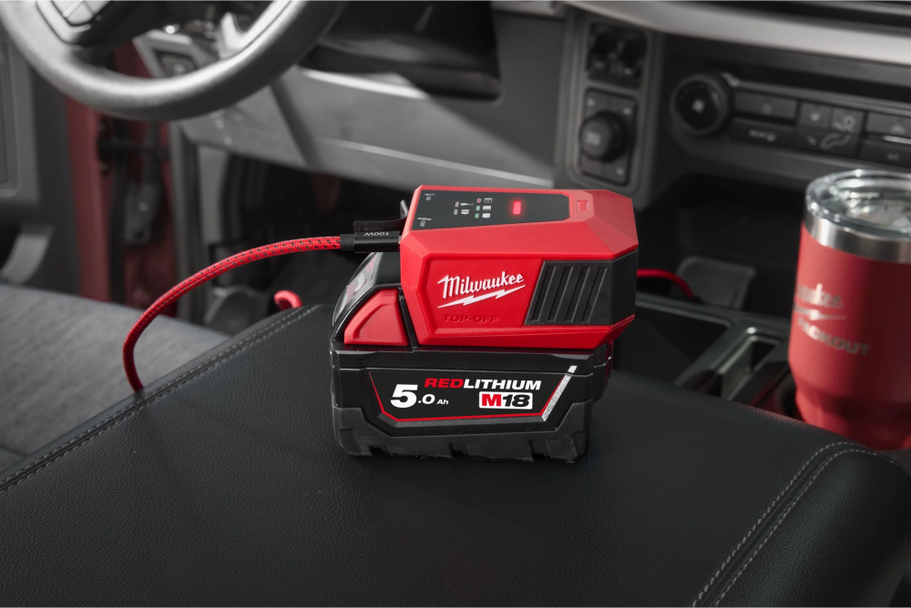 แท่นชาร์จ USB C MILWAUKEE M18 TC TOP OFF