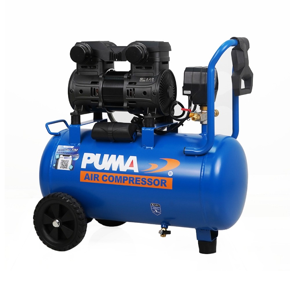 ปั๊มลม PUMA FORCE 35 MARK II ความเร็วมอเตอร์ 1450W ขนาด 35 ลิตร 