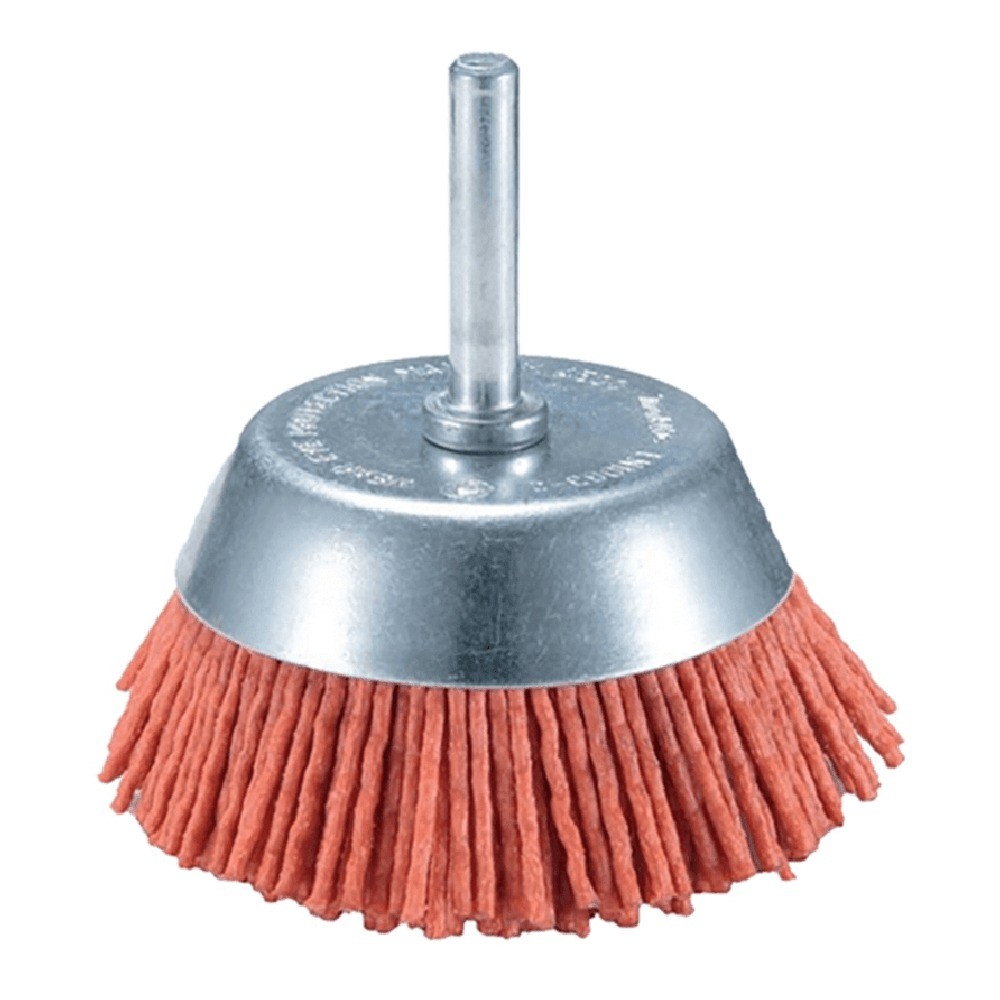 แปรงลวดไนลอนแบบกลม MAKITA D 45521 เบอร์ 80 ขนาด 75×6 มม 