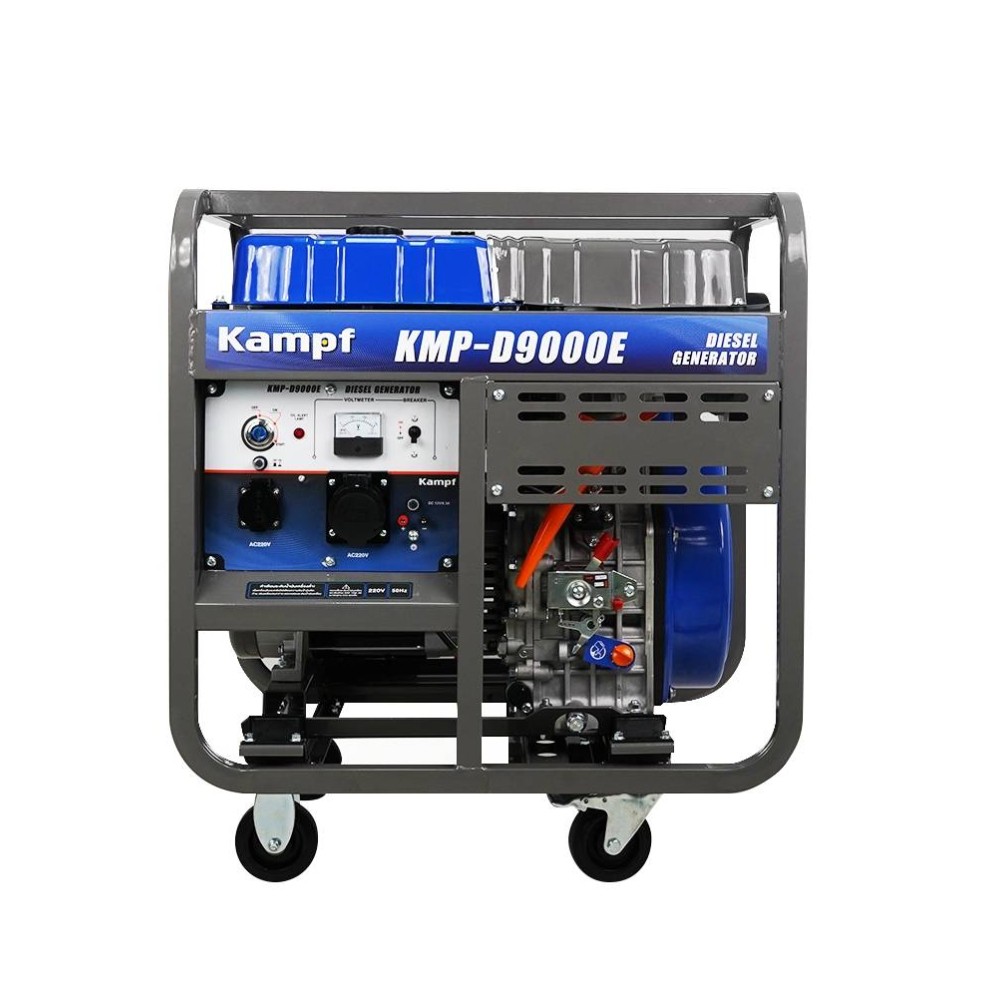 เครื่องกำเนิดไฟฟ้า ดีเซล PUMA KMP D9000E DIESEL GENERATOR กำลังไฟ 9 0 kW 220V