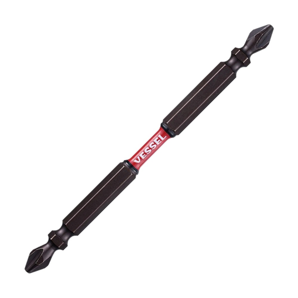 ดอกไขควงลม Vessel SST10P2110 Sakisubo Torsion Bit  No SST10P  ขนาด 2 x 65 mm  Made in japan  ของเเท้   10 ชิ้น 