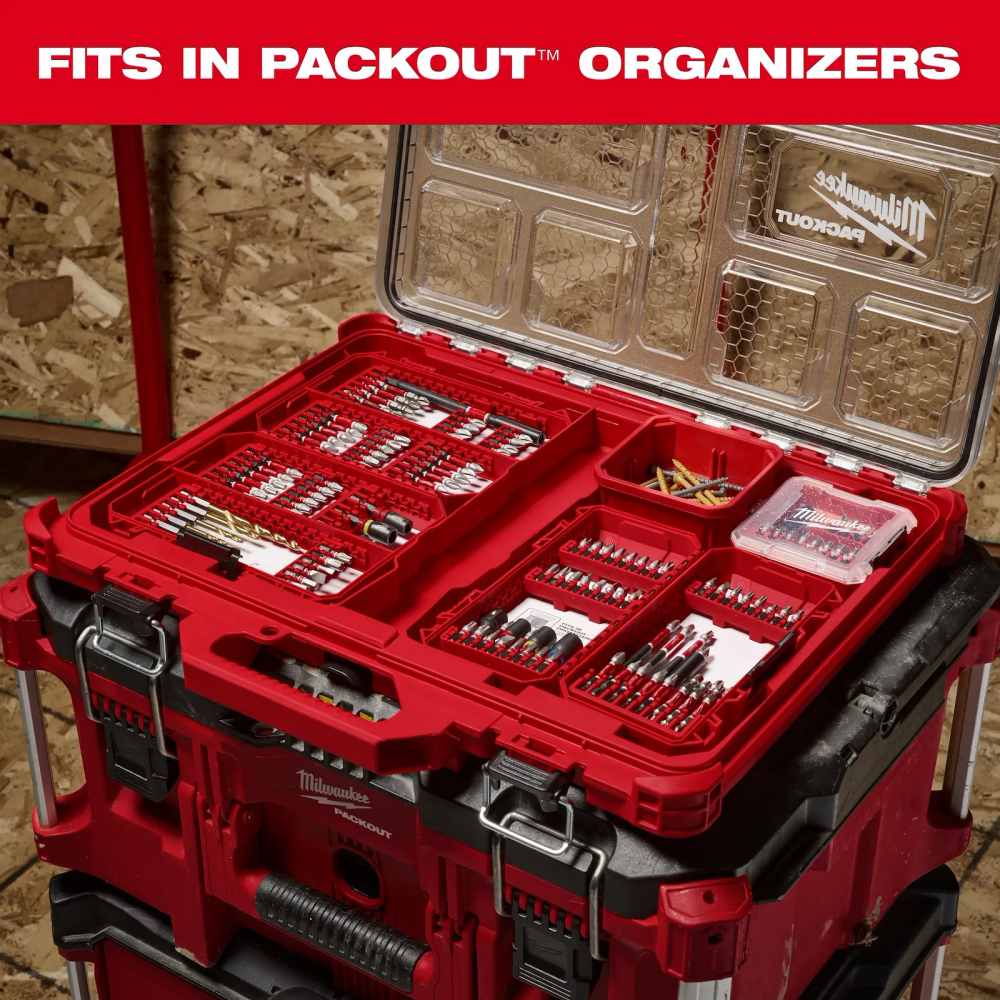 ชุดดอกไขควงกระแทก MILWAUKEE 48 32 4403  18 ชิ้น ชุด 
