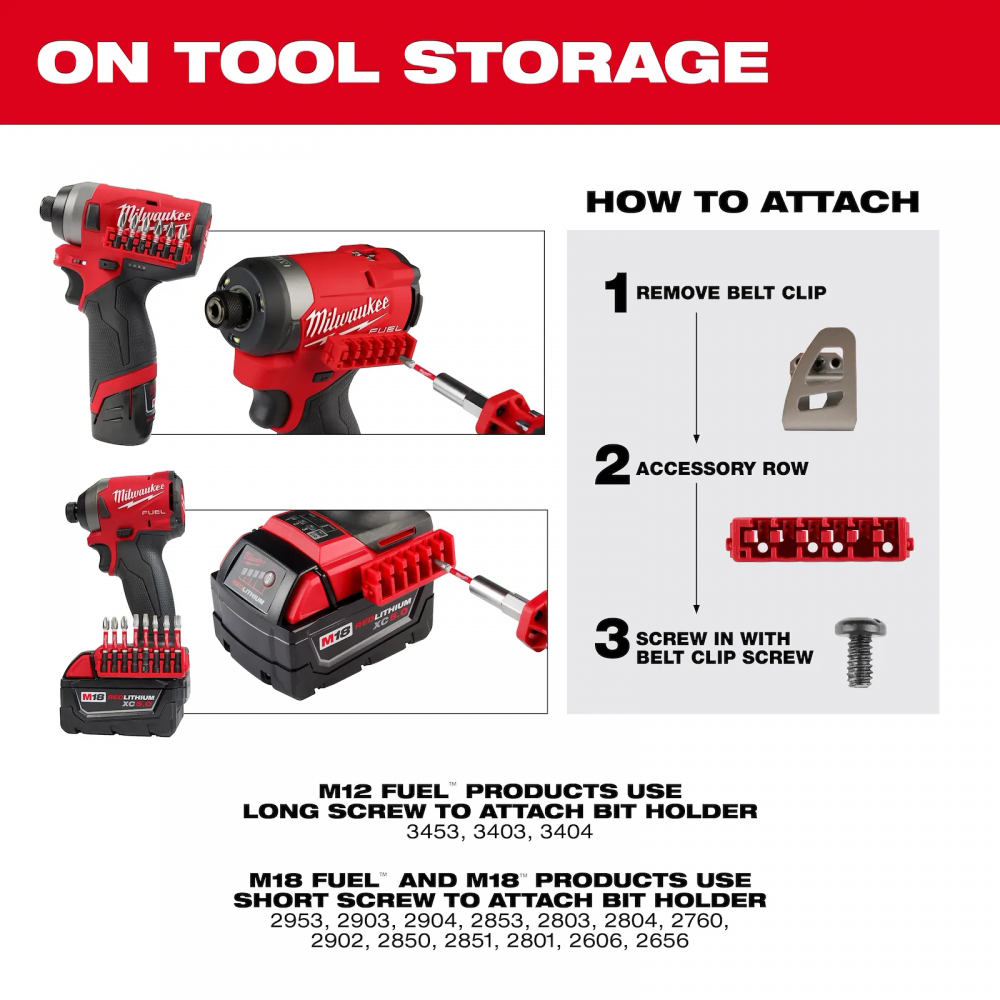 ชุดดอกไขควงกระแทก MILWAUKEE 48 32 4403  18 ชิ้น ชุด 