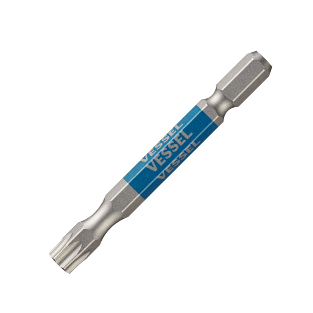 ดอกไขควงลม TORX มีรู VESSEL GSVT40SH ขนาด T40H x 65 mm 